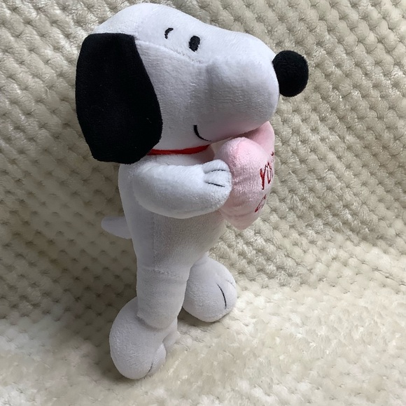 Peanuts Fetch for Pets Plush Snoopy Dog Stuffed Animal Squeaker Toy w Pillow - Picture 3 of 9